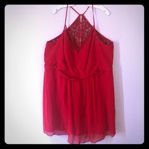 Lace backed David’s Bridal Dress NWT